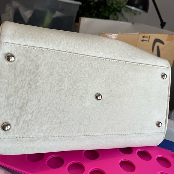 Furla Ivory Satchel Bag - Picture 4 of 6